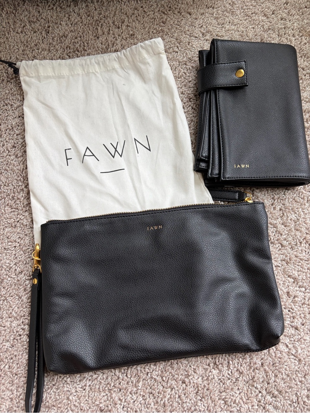 Fawn Design wristlet w/ changing pad